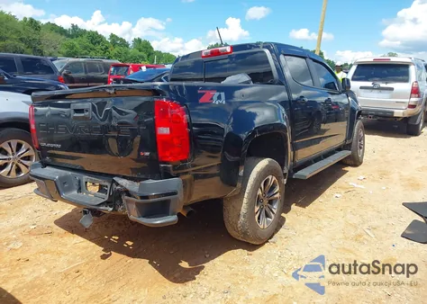 2022 Chevrolet Colorado 4Wd Short Box Z71 z USA, uszkodzony, nr VIN 1GCGTDEN5N1327500